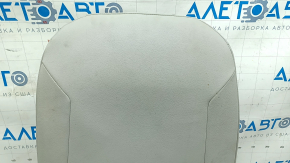 Upper passenger seat upholstery for VW Tiguan 18-21, grey leather, heated, dry-cleanable