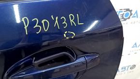 Rear left door assembly for Toyota Prius 30 10-15 blue 8S6, bumpers