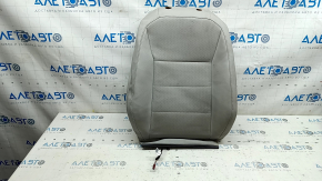 Driver's seat upholstery, upper part, VW Tiguan 18-21, gray leather, heated, dry-cleanable