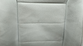 Driver's seat upholstery, upper part, VW Tiguan 18-21, gray leather, heated, dry-cleanable