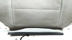 Driver's seat upholstery, upper part, VW Tiguan 18-21, gray leather, heated, dry-cleanable