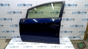 Front left door assembly for Toyota Prius 30 10-13 blue 8S6, bumps, dented