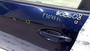 Front left door assembly for Toyota Prius 30 10-13 blue 8S6, bumps, dented