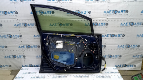 Front left door assembly for Toyota Prius 30 10-13 blue 8S6, bumps, dented