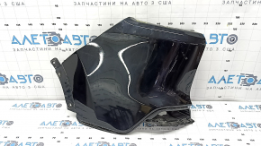 Jeep Cherokee KL 19-23 black rear bumper, left side