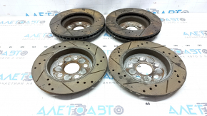 Set of brake discs for Toyota Prius 30 10-15 255/25mm, 260/9mm with perforation