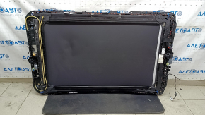 Panoramic view of the VW Tiguan 18-24 black curtain