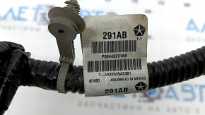 Jeep Cherokee KL 20-23 rear bumper wiring for parking sensors and BSM