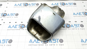 Left muffler tip for Jeep Cherokee KL 19-23, chrome, dented