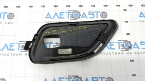 Left fog light frame for Jeep Cherokee KL 19-23 with gray frame, sand