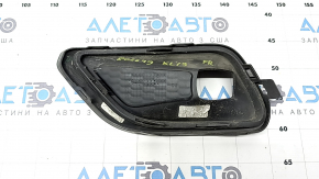 Right fog light frame for Jeep Cherokee KL 19-23 with gray frame, dents