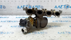 Turbocharger assembly with manifold BMW X1 F48 16-19 B46 106k without pipe