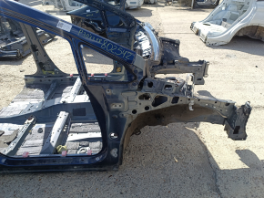 Front right quarter panel for Toyota Prius 30 10-15 on the body, blue