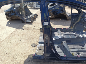 The central right body pillar of Toyota Prius 30 10-15 on the body, butt