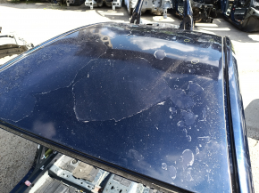 Metal roof of Toyota Prius 30 10-15 on the body, peeling paint, dent, bumps