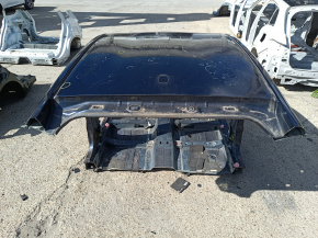 Metal roof of Toyota Prius 30 10-15 on the body, peeling paint, dent, bumps
