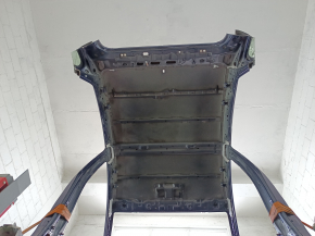 Metal roof of Toyota Prius 30 10-15 on the body, peeling paint, dent, bumps