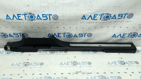 Front left door sill plate for VW Tiguan 18-24, black with chrome insert, R-Line, scratches
