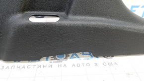 Kia Sorento 16-20 lower left center pillar trim, black, scratches