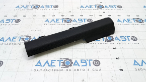 Rear left inner door sill trim for Kia Sorento 16-20, black, scratches