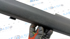 Rear right inner door sill plate for Kia Sorento 16-20, black, scratches