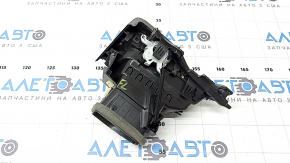 Left front panel air vent deflector Jeep Cherokee KL 19-22 gloss black, light gray with chrome