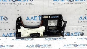 Black driver's knee pad for the 19-19 Kia Sorento, with fuse cover