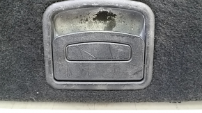 Small trunk tray for Kia Sorento 16-20 with lid, black, dry-cleanable, scratches