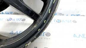 Wheel disk R15 x 6J ET45 5*100 Toyota Prius 30 13-15 rest curb, in need of repair