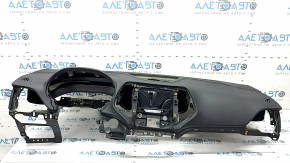 Jeep Cherokee KL 14-23 black dashboard with airbag and trim