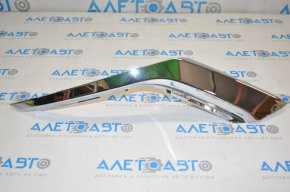 Front bumper molding chrome lower left Mitsubishi Outlander 16-21 rest