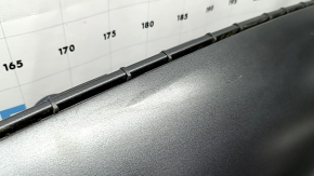 Jeep Cherokee KL 19-21 lower rear bumper trim for 2 pipes, chrome tips, graphite, scratches, broken mount, dent