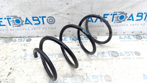 Front right spring for Toyota Prius 2009 (April-April 2009): blue and red stiffness