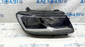 Right front headlight for VW Tiguan 18-21, halogen, LED DRL, water damage