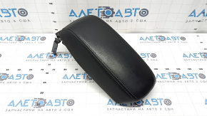 Jeep Cherokee KL 19-22 black leather armrest, High Altitude, Limited, bumpers