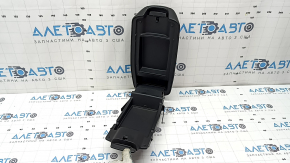 Jeep Cherokee KL 19-22 black leather armrest, High Altitude, Limited, bumpers