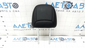Rear left headrest for Jeep Cherokee KL 14-23, black leather, dented, scratches