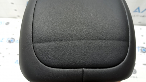 Rear left headrest for Jeep Cherokee KL 14-23, black leather, dented, scratches