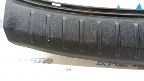 Hyundai Santa FE Sport 15-18 trunk opening trim, black, scratches, worn