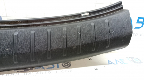 Hyundai Santa FE Sport 15-18 trunk opening trim, black, scratches, worn