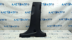 Lower right center pillar trim for Hyundai Santa FE Sport 13-18 black scratches