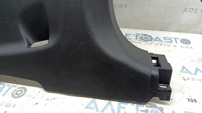 Lower right center pillar trim for Hyundai Santa FE Sport 13-18 black scratches