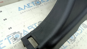 Lower right center pillar trim for Hyundai Santa FE Sport 13-18 black scratches