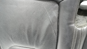 Jeep Cherokee KL 19 rear seat cushion - black leather, perforated, dented