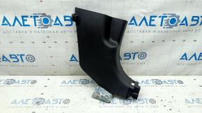 Lower right front pillar trim for Hyundai Santa FE Sport 13-18, black, scratched, worn