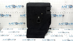 Right rear seat backrest for Jeep Cherokee KL 19 - black leather, perforated, dented
