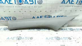 Upper left front pillar trim for Hyundai Santa FE Sport 17-18, gray, dry-cleanable, scratches