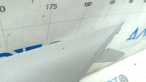 Upper left front pillar trim for Hyundai Santa FE Sport 17-18, gray, dry-cleanable, scratches