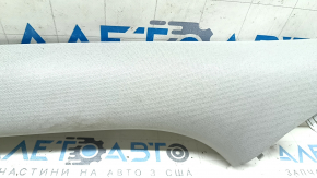 Upper left front pillar trim for Hyundai Santa FE Sport 17-18, gray, dry-cleanable, scratches