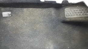 Jeep Cherokee KL 19-23 front left floor covering, black, for cleaning